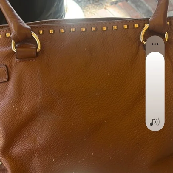 Michael Kors Brown Leather Tote Bag - Picture 9 of 9